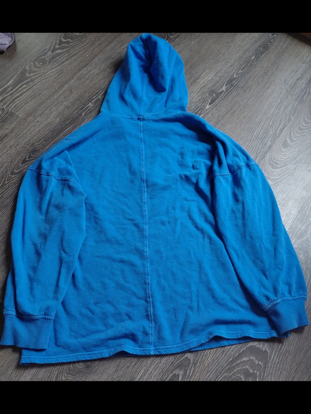 Womens Blue Old Navy Hoodie Pull Over - Picture 3 of 3